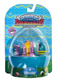 Figurine Skylanders SuperChargers - Véhicule Spring Ahead Dive Bomber Spring Edition